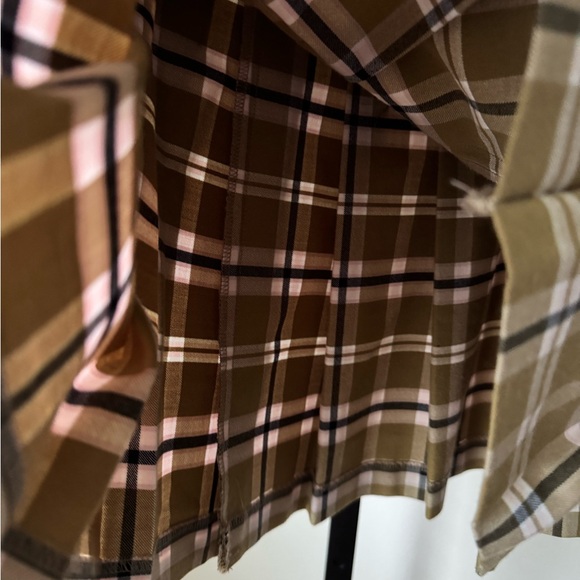 Sunday Best Checkered A-Line Skirt pleated - Picture 9 of 9